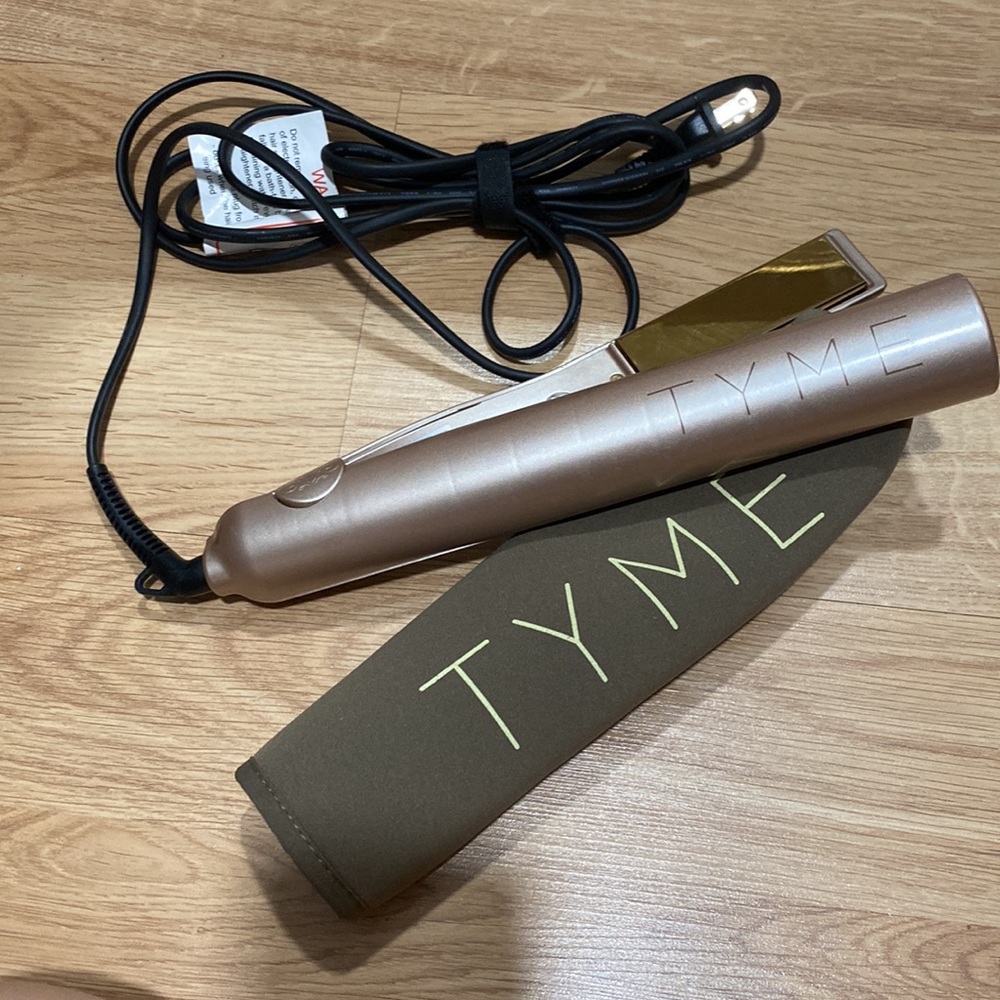TYME iron pro hair waver straightener